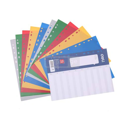 DELI-დელი A4 დივაიდერი 10-გვერდიანი E5724